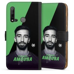 Sideflip mit langer Lasche schwarz