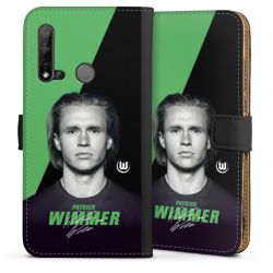 Sideflip mit langer Lasche schwarz