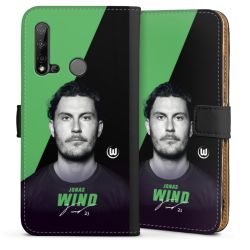 Sideflip mit langer Lasche schwarz