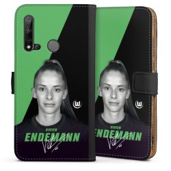 Sideflip mit langer Lasche schwarz