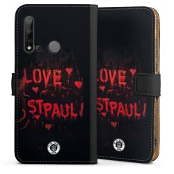 Sideflip mit langer Lasche schwarz