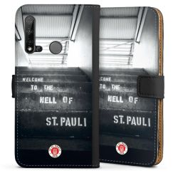 Sideflip mit langer Lasche schwarz