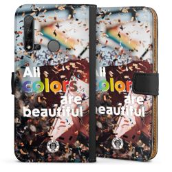 Sideflip mit langer Lasche schwarz