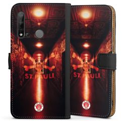 Sideflip mit langer Lasche schwarz