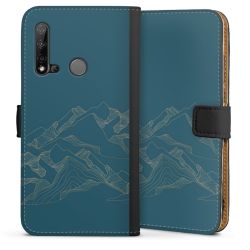 Sideflip mit langer Lasche schwarz