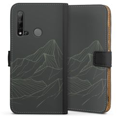 Sideflip mit langer Lasche schwarz