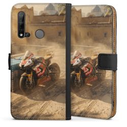 Sideflip mit langer Lasche schwarz