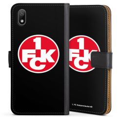 Sideflip mit langer Lasche schwarz