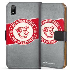 Sideflip mit langer Lasche schwarz