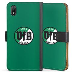 Sideflip mit langer Lasche schwarz