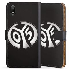 Sideflip mit langer Lasche schwarz