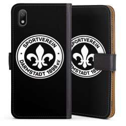 Sideflip mit langer Lasche schwarz