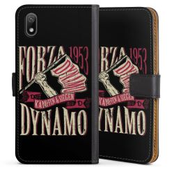 Sideflip mit langer Lasche schwarz