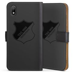 Sideflip mit langer Lasche schwarz