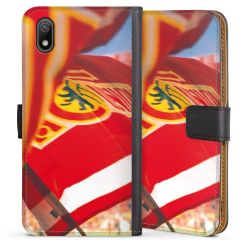 Sideflip mit langer Lasche schwarz