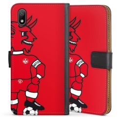 Sideflip mit langer Lasche schwarz