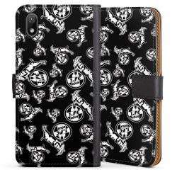 Sideflip mit langer Lasche schwarz