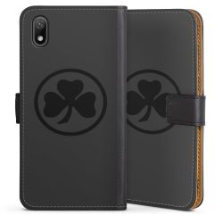 Sideflip mit langer Lasche schwarz