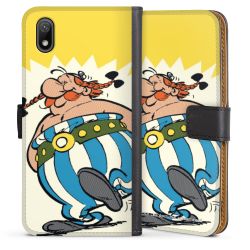 Sideflip mit langer Lasche schwarz