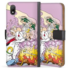 Sideflip mit langer Lasche schwarz