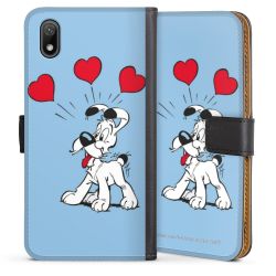 Sideflip mit langer Lasche schwarz