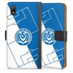 Sideflip mit langer Lasche schwarz