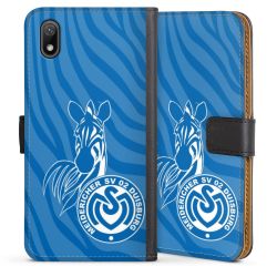 Sideflip mit langer Lasche schwarz