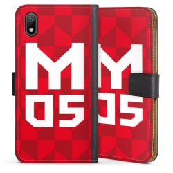 Sideflip mit langer Lasche schwarz