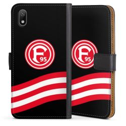 Sideflip mit langer Lasche schwarz