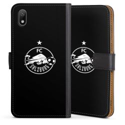 Sideflip mit langer Lasche schwarz