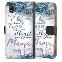 Sideflip mit langer Lasche schwarz