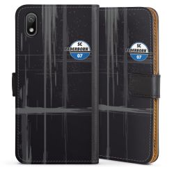 Sideflip mit langer Lasche schwarz