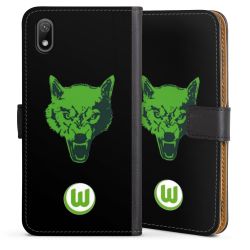 Sideflip mit langer Lasche schwarz