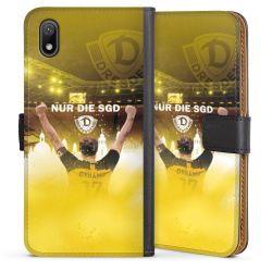 Sideflip mit langer Lasche schwarz