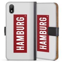 Sideflip mit langer Lasche schwarz