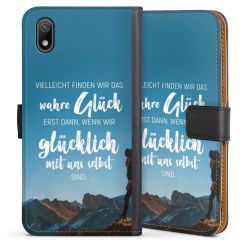 Sideflip mit langer Lasche schwarz