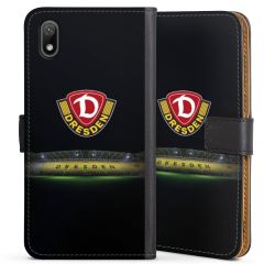 Sideflip mit langer Lasche schwarz