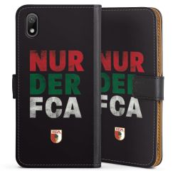 Sideflip mit langer Lasche schwarz