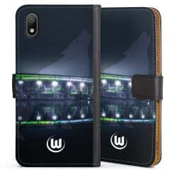 Sideflip mit langer Lasche schwarz