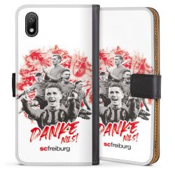 Sideflip mit langer Lasche schwarz