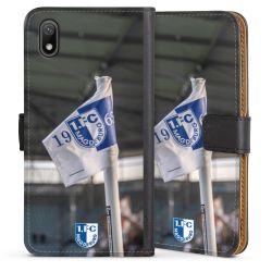 Sideflip mit langer Lasche schwarz