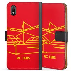 Sideflip mit langer Lasche schwarz