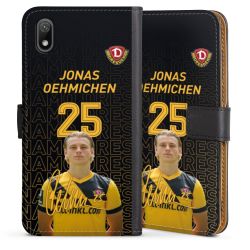 Sideflip mit langer Lasche schwarz