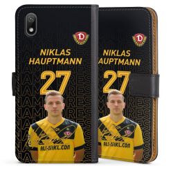 Sideflip mit langer Lasche schwarz