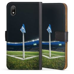 Sideflip mit langer Lasche schwarz