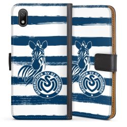 Sideflip mit langer Lasche schwarz