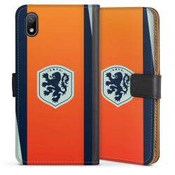 Sideflip mit langer Lasche schwarz