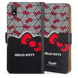 Sideflip mit langer Lasche schwarz