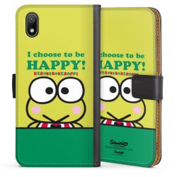 Sideflip mit langer Lasche schwarz