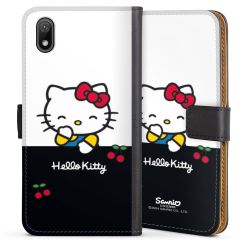 Sideflip mit langer Lasche schwarz